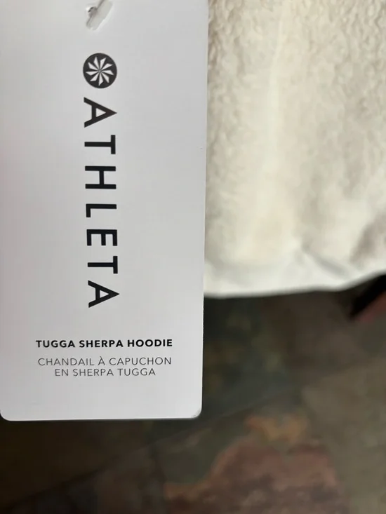 Athleta Sherpa Fleece Hoodie - Picture 4 of 5